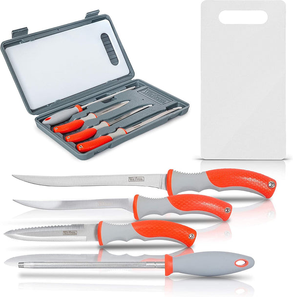 Wild Fish 6-Peice Fish Fillet Set, Multipurpose Set Ideal for Cleaning Fish and Many Other Kitchen Tasks2