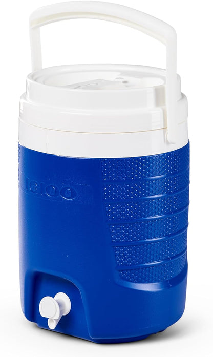 2 Gallon Portable Sports Cooler Water Beverage Dispenser, Insulated Cooler Dispenser, Majestic Blue9