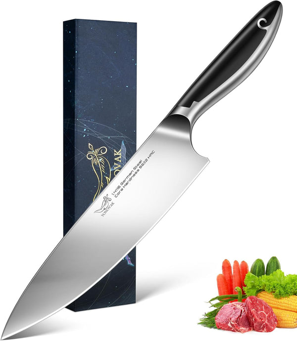 8'' Chef Knife，German Ultra Sharp Kitchen Knife Gifts for Women/Men1