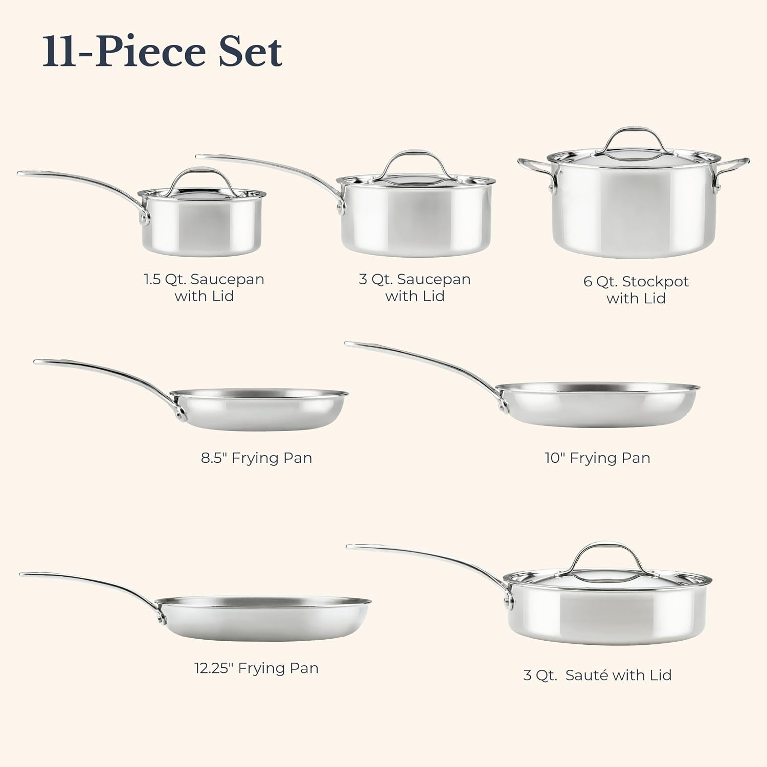 everlast-clad-stainless-steel-pots-and-pans-set-11-piece-oven-safe-to-500-f-dishwasher-safe-induction-ready-stainless-steel-cookware-set-tri-ply-clad-for-even-heating