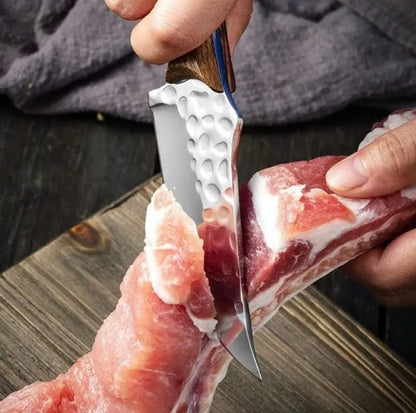 Meat Cleaver,Cleaver Knife, Boning Knife Stainless Steel Meat Fish Fruit Cutter Household Knife Cleaver Chef Slicing BBQ Hunting Knives (Color : Knife C)4