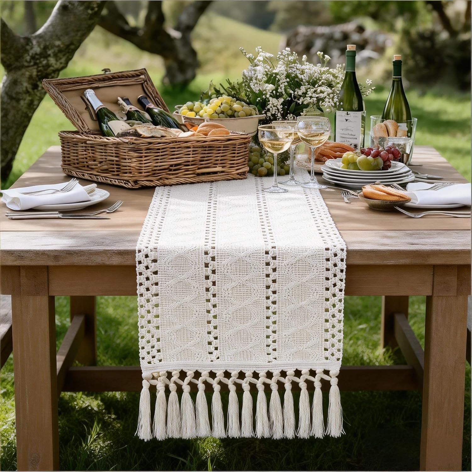 boho-table-runner-fall-farmhouse-rustic-dining-dresser-scarf-home-decor