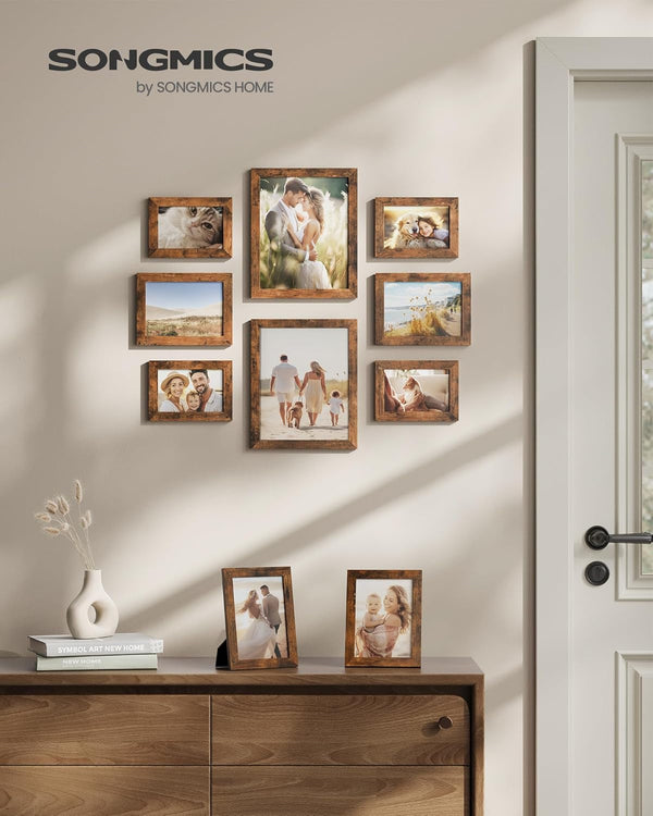 Collage Picture Frames, Set of 10, Glass2
