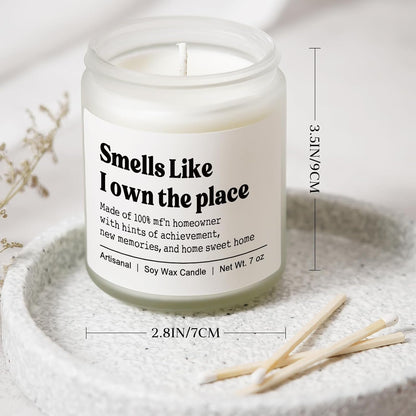 House Warming Gifts New Home, Funny Housewarming Candle6