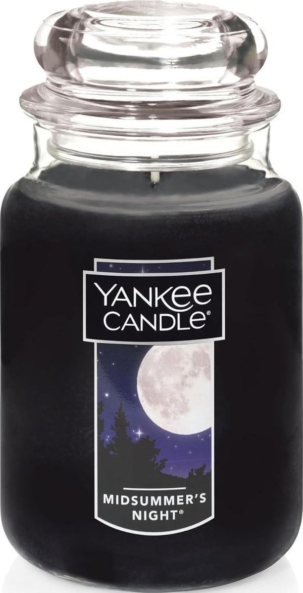Midsummer'S Night Scented Classic Large Single Wick Jar Candle 22Oz with over 110 Hours of Burn Time Ideal for Dinner Parties Relaxing Saturdays and Special Occasions1