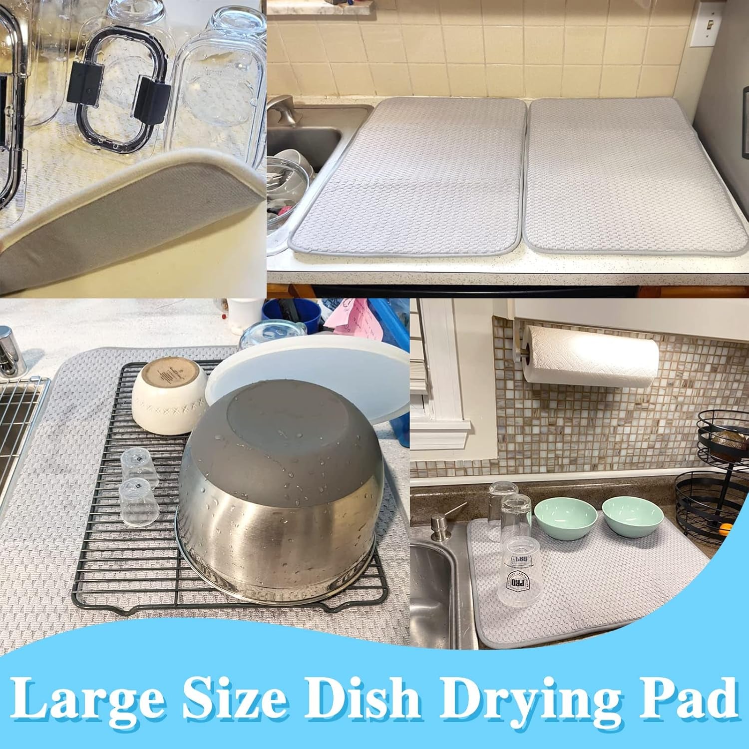 2-pack-microfiber-dish-drying-mat-24-17-inch-absorbent-dish-drainer-kitchen-counter-large-size-dish-drying-pad-for-countertops-sinks-draining-racksgray