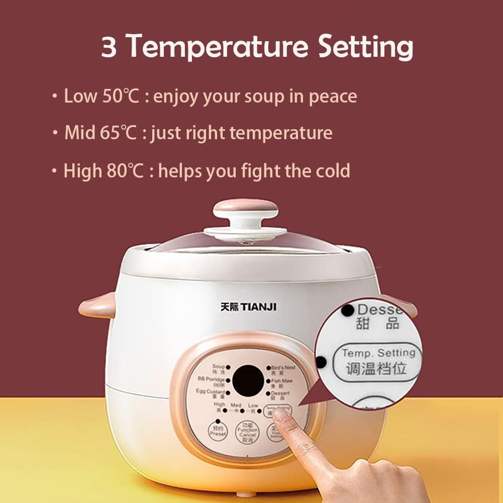 electric-stew-pot-ceramic-soup-porridge-cooker-slow-cookers-with-lid-1l-white