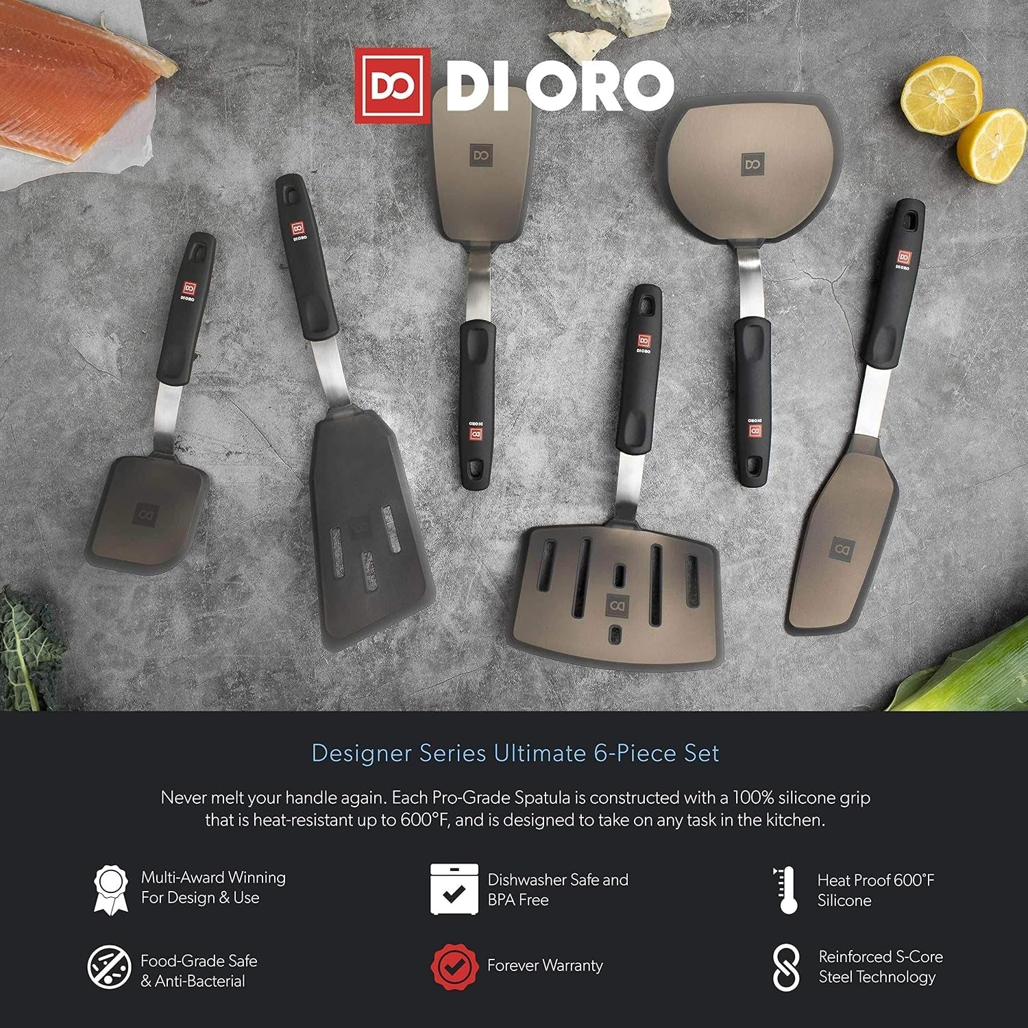 di-oro-silicone-turner-spatula-set-600f-heat-resistant-6-pc-black