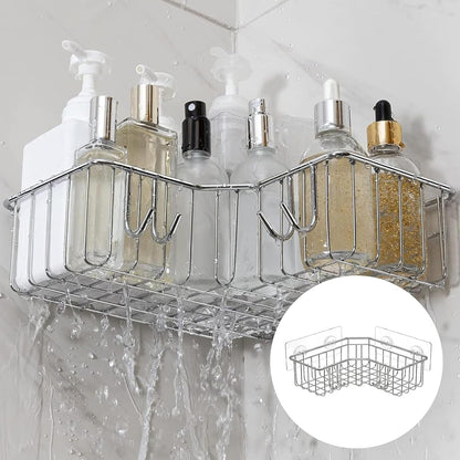 Shower Caddy Adhesive Hooks Replacement for Bathroom, No Drilling6
