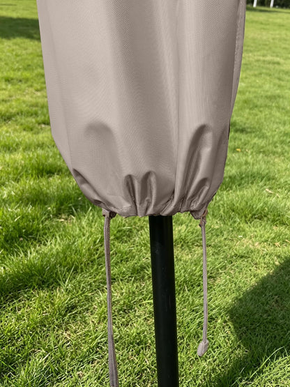 Umbrella Cover for 6Ft to 9Ft Patio Umbrellas, Waterproof and Durable Market Umbrella Cover with Zipper and Rod3