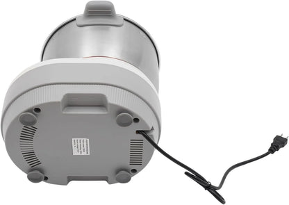 Electric Dough Maker with Ferment Function 5L(4.5QT) Dough Mixer Machine, 304 Stainless Steel Household Flour Kneading Machine for Baking Bread Pizza, Silver9