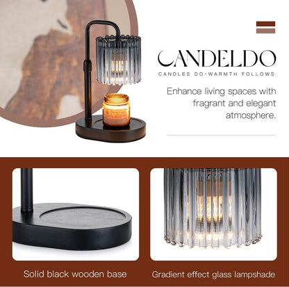 Candle Warmer Lamp with Timer: Black Wax Melt Warmer7