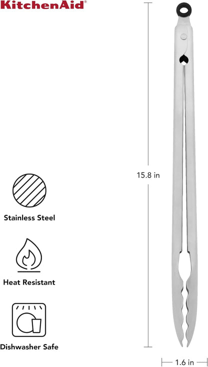 Kitchenaid Stainless Steel Long Tongs, 14 Inch2