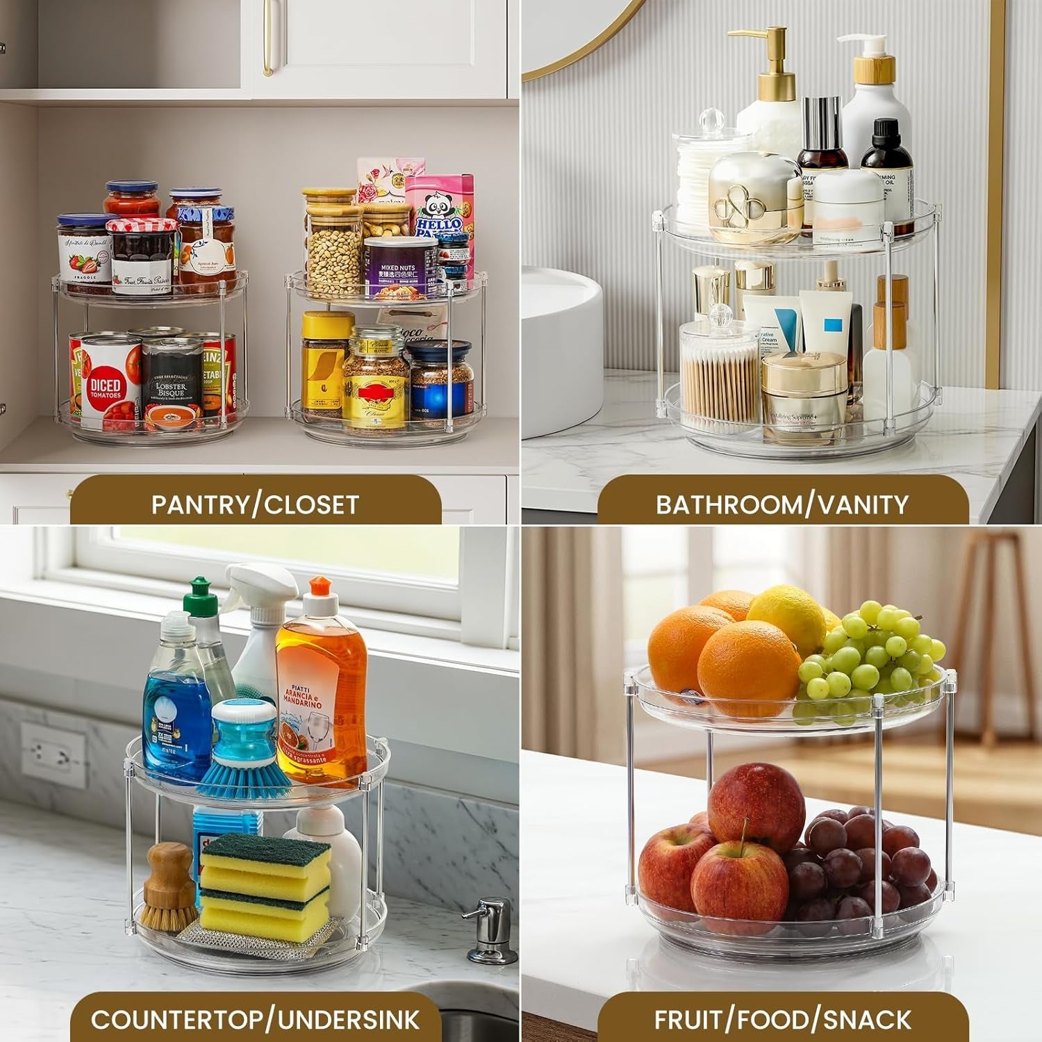 2-tier-non-skid-acrylic-lazy-susan-turntable-organizer-rotating-spice-rack-spinning-organization-tray-for-kitchen-pantry-countertop-closet-bathroom-vanity-medicine-cabinet-organizing-9-25