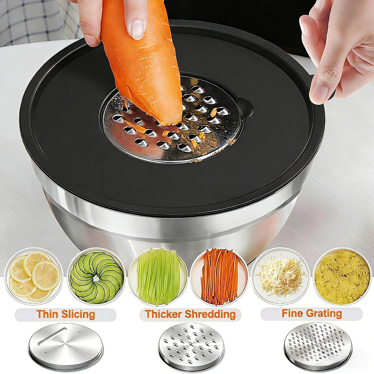 thickened-heavy-duty-26pcs-stainless-steel-bowl-mixing-bowl-set-with-lid-grater-attachment-non-slip-bottom-and-kitchen-gadget-set-sizes-7-4-2-5-2-0-1-5-1qt-ideal-for-mixing-and-serving