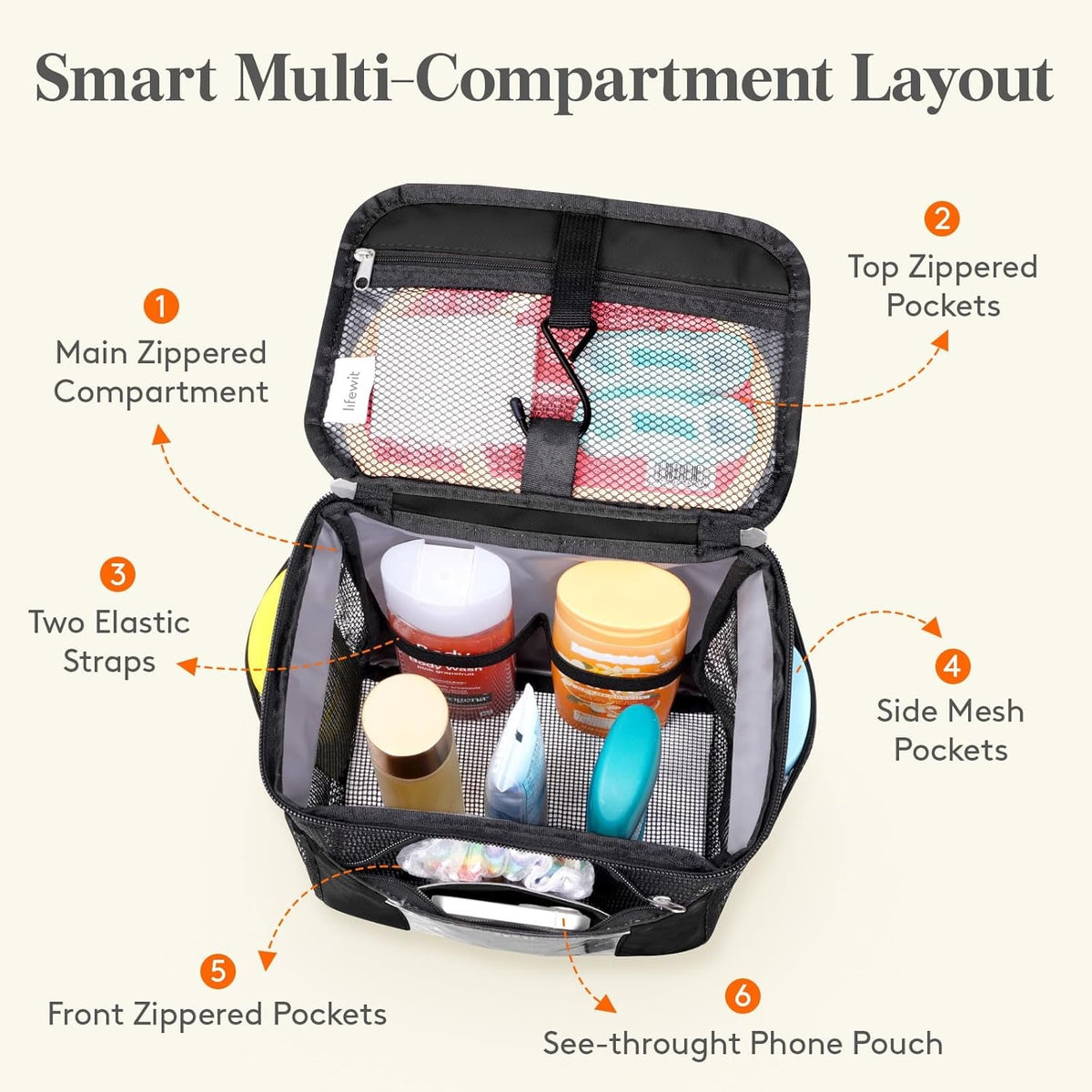 mesh-shower-caddy-hanging-bathroom-organizer-with-pvc-phone-bag