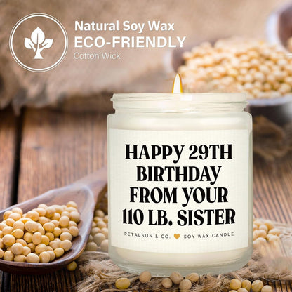 Sister Birthday Gifts, Funny Sisters Gifts from Sister, Lavender Candle4