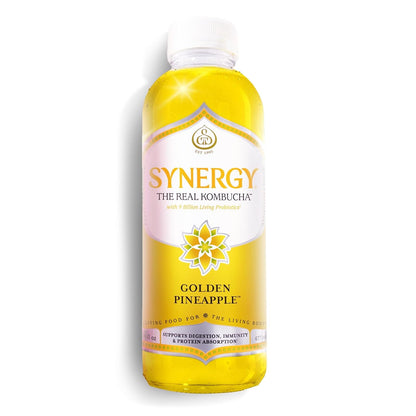 Golden Pineapple Kombucha 16 Fl Oz1