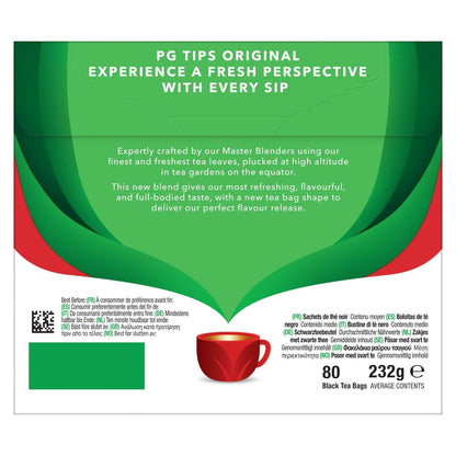 Black Tea Bags Non-Pyramid, 80 Count (Pack of 1) | Pack of 1.2