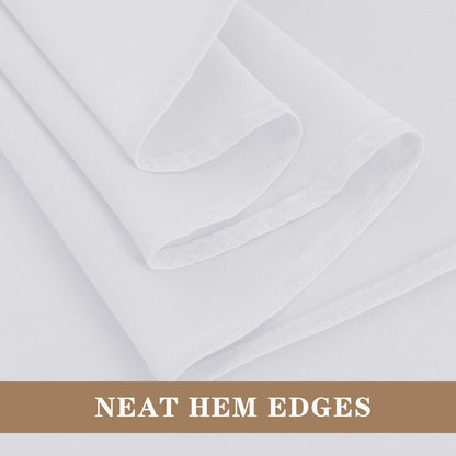6 Pack White Table Cloths 70X120 Inch for 6-8 Ft Rectangle Tables | Stain & Wrinkle Resistant, Washable Polyester Covers for Wedding Party Dining Banquet Event Catering Reception9