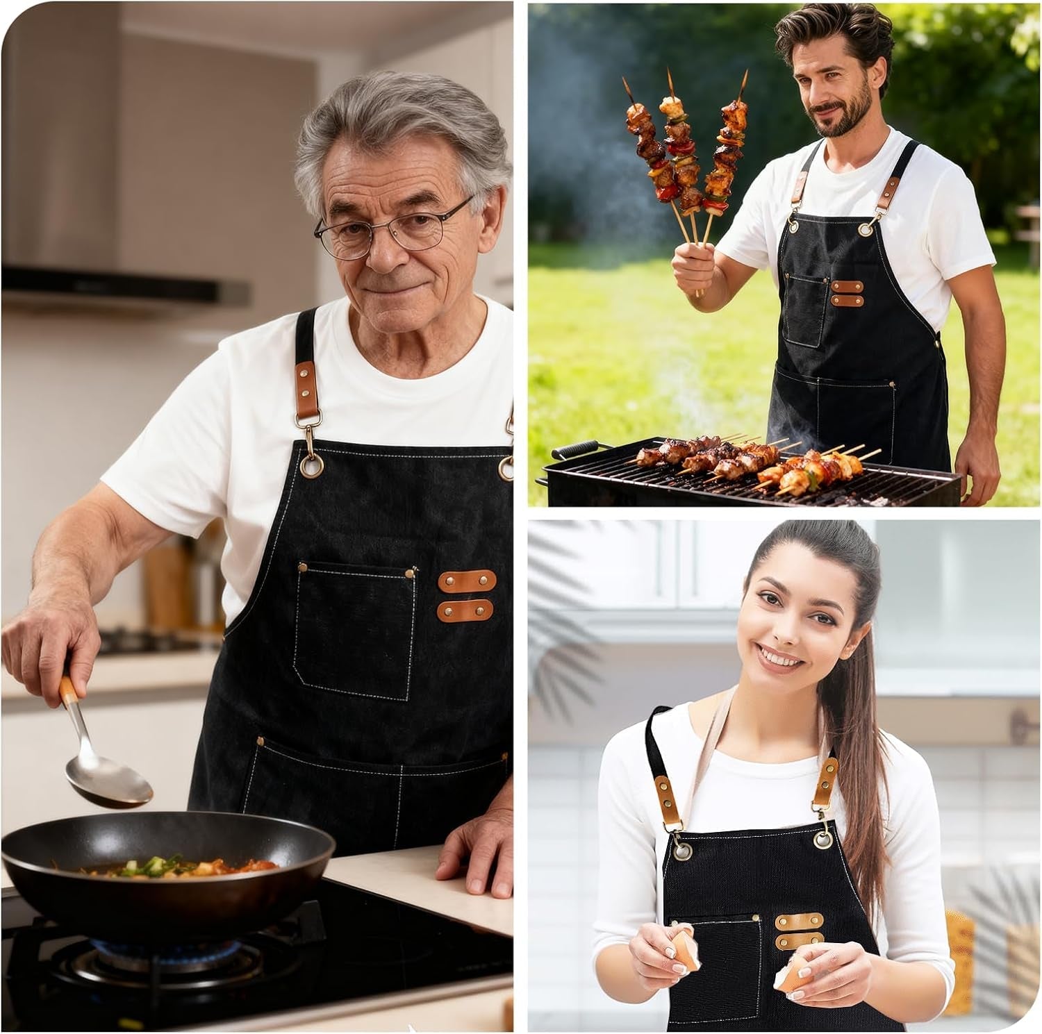 aprons-for-women-men-with-large-pockets-waterproof-cotton-chef-aprons-for-cooking-server-grilling-bbq-kitchen