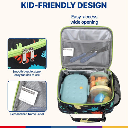 Kids Lunch Bag Boys - Insulated Kids Lunch Box for School & Daycare6