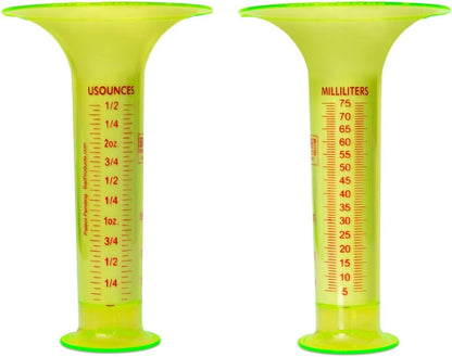 Pour Tester for Bartenders - Liquid Measuring Tool W/ 1 Ounce Shot Line and Measurements up to 2.5 Oz (75Ml) - Fits in Shaker Tin - Use for Restaurant Bar Training and Testing Kits4