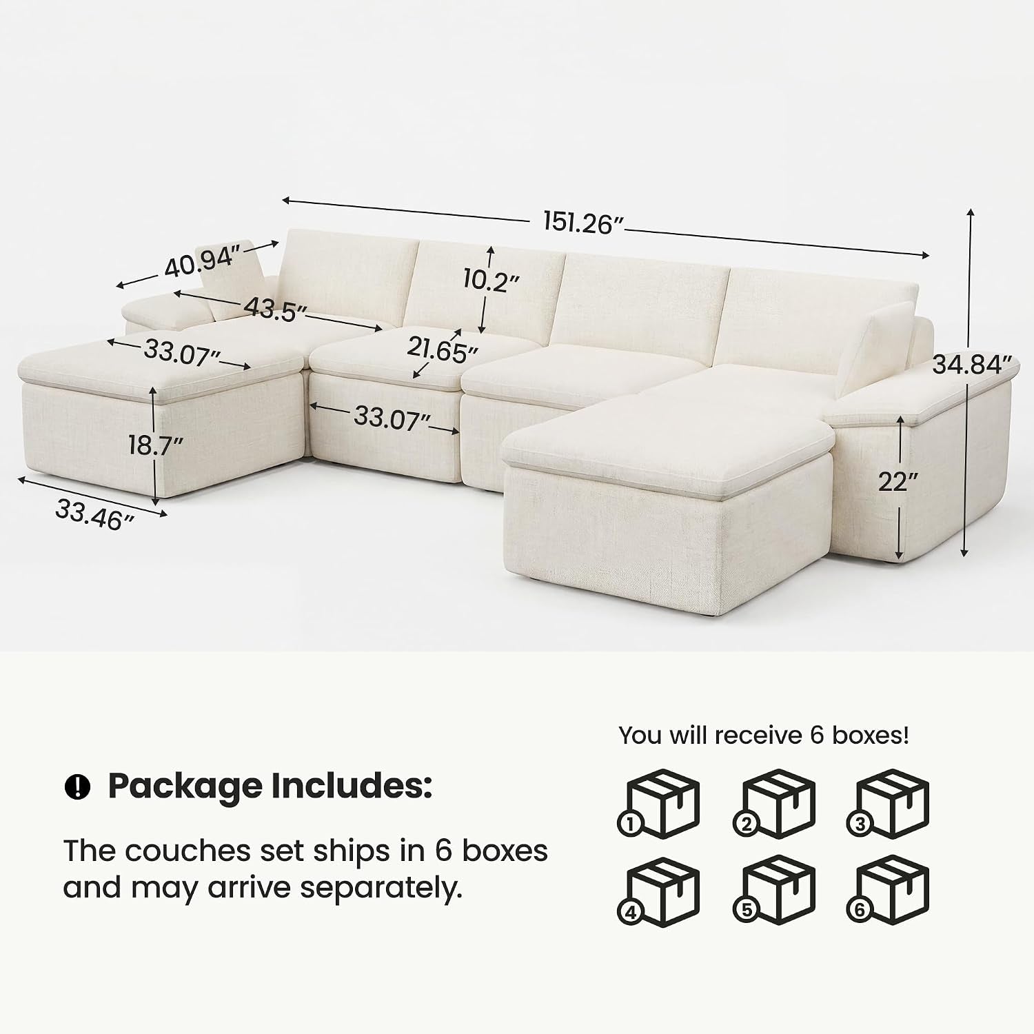 152-64-u-shaped-cloud-couches-for-living-room-6-seater-large-modular-sectional-sofa-with-2-ottoman-convertible-couch-deep-seat-sofa-with-pillow-for-bedroom-and-apartment-beige