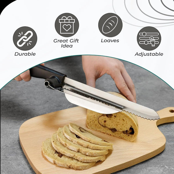 Bread Slicer for Homemade Bread, Sourdough Knife3