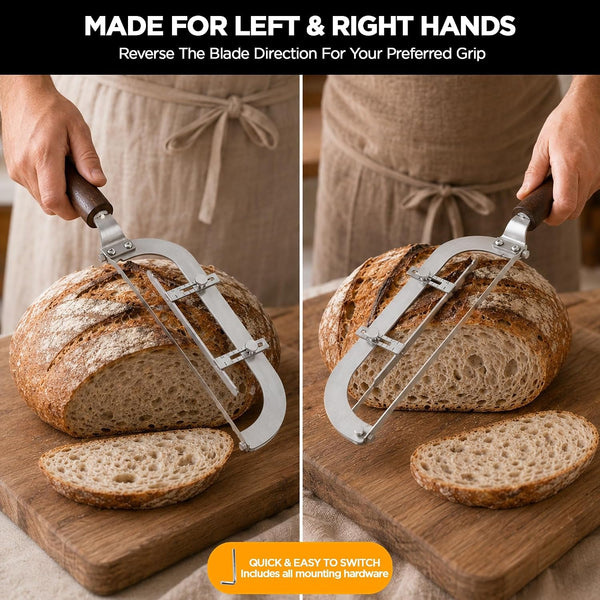 Upgrade Bread Knife for Bread, Adjustable 6 Thickness, 420 Stainless Steel7