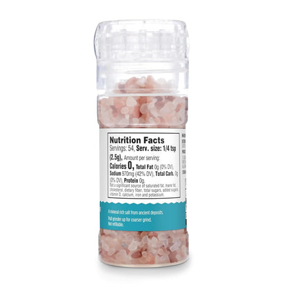 , Himalayan Pink Salt Adjustable Grinder, 4.77 Oz3