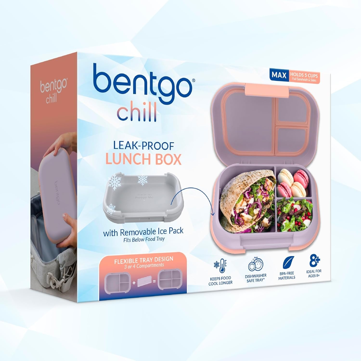 bentgo-chill-max-leak-proof-xl-bento-style-3-or-4-compartment-lunch-box