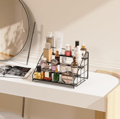 Spice Rack Organizer for Cabinet, 4 Tiered Spice Rack Organizer, Tiered Adjustable Spice Shelf for Kitchen Countertop Organization, Bright Black9