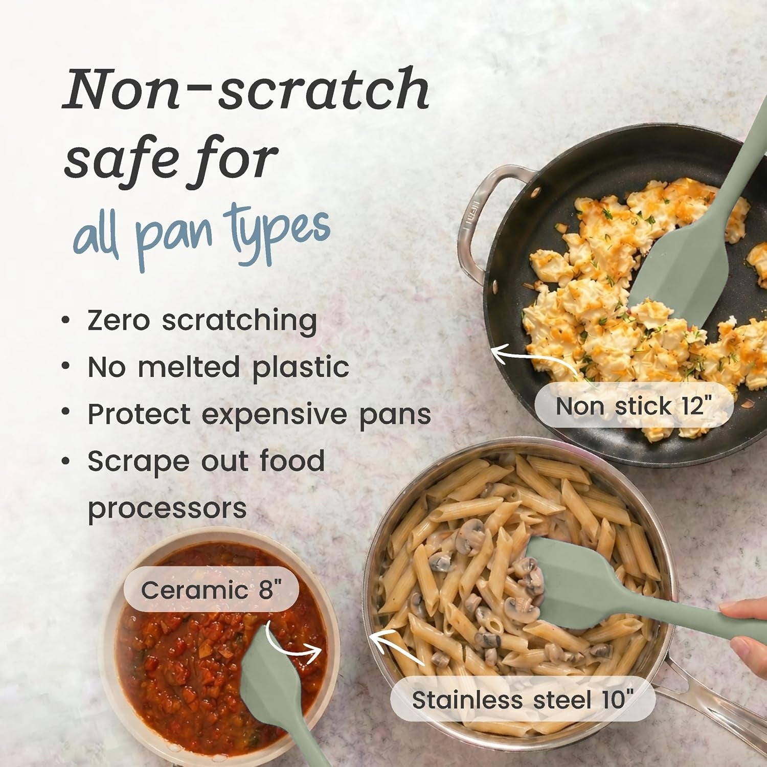 starpack-scrape-and-stir-silicone-rubber-spatula-set-4-piece-lfgb-non-toxic-600-f-heat-resistant-bpa-free-one-piece-kitchen-baking-spatulas-dishwasher-safe-for-nonstick-cookware-sage-green