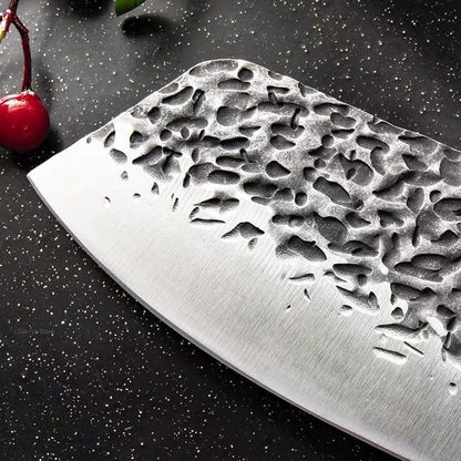 Meat Cleaver,Cleaver Knife, 6.7Inch Professional Kitchen Knives Hand Forged 5Cr15 Stainless Steel Chinese Style Cleaver Vegetable Knife6