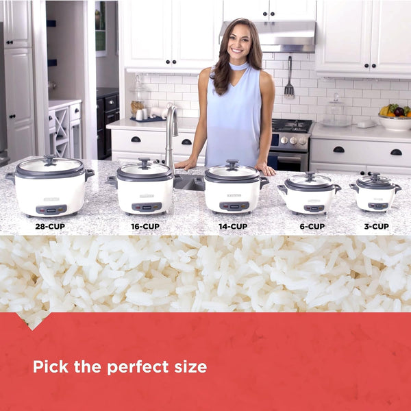 14-Cup Rice Cooker, White8