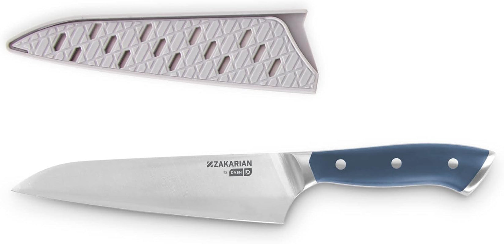 zakarian-7-chef-knife-high-carbon-german-stainless-steel-full-tang-forged-for-cooking-kitchen-prep-with-triple-rivet-handle-protective-sheath-black
