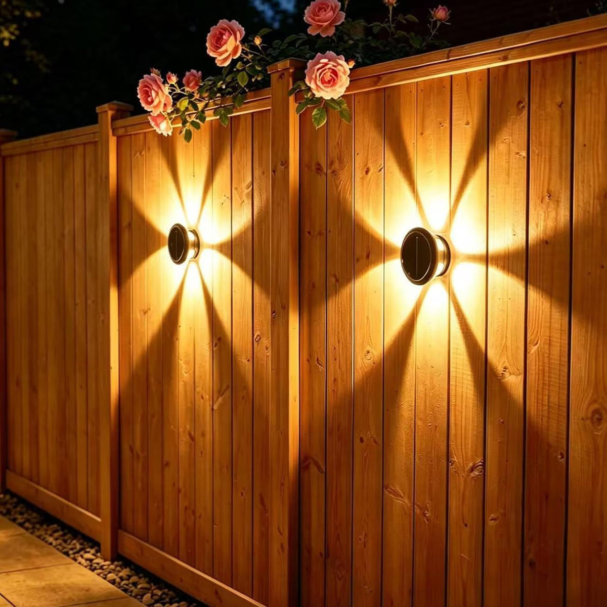2-pack-12-led-solar-fence-lights-wall-lamp-with-floral-theme-solar-wall-lights-outdoor-waterproof-for-fence-garden-courtyard-balcony-terrace-porch