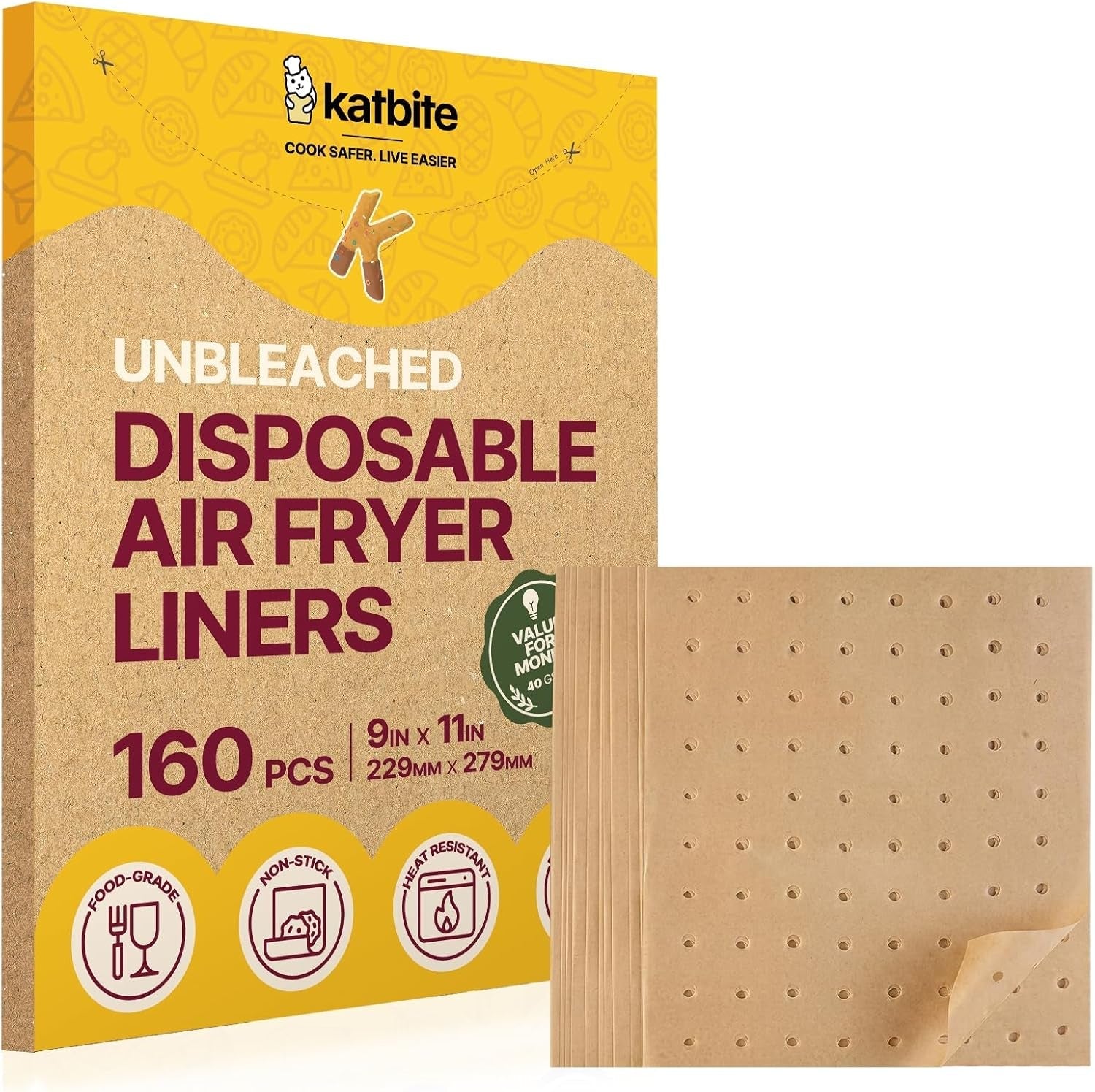 160pcs-air-fryer-parchment-paper-liners-perforated-9x11-inch-disposable-air-fryer-paper-liners-nonstick-perforated-for-airflow-fit-air-fryer-toaster-oven-cuisinart-ninja-foodi