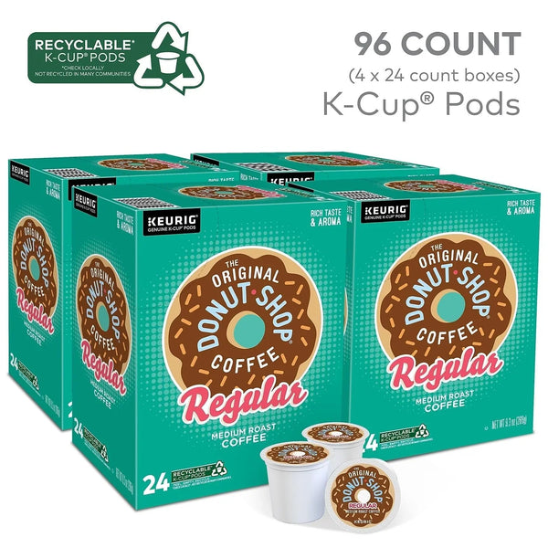Regular, Single-Serve Keurig K-Cup Pods, Medium Roast Coffee Pods, 96 Count2