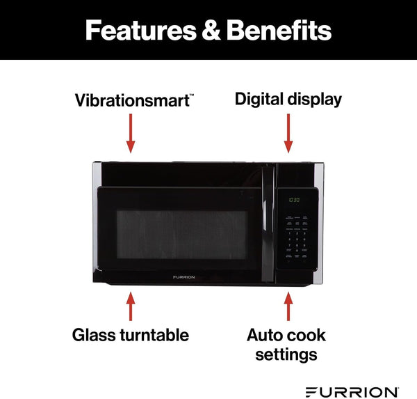 ® -  Over-The-Range Convection RV Microwave Oven - 1.7 Cu. Ft., Stainless Steel #FMCM15A-SS3