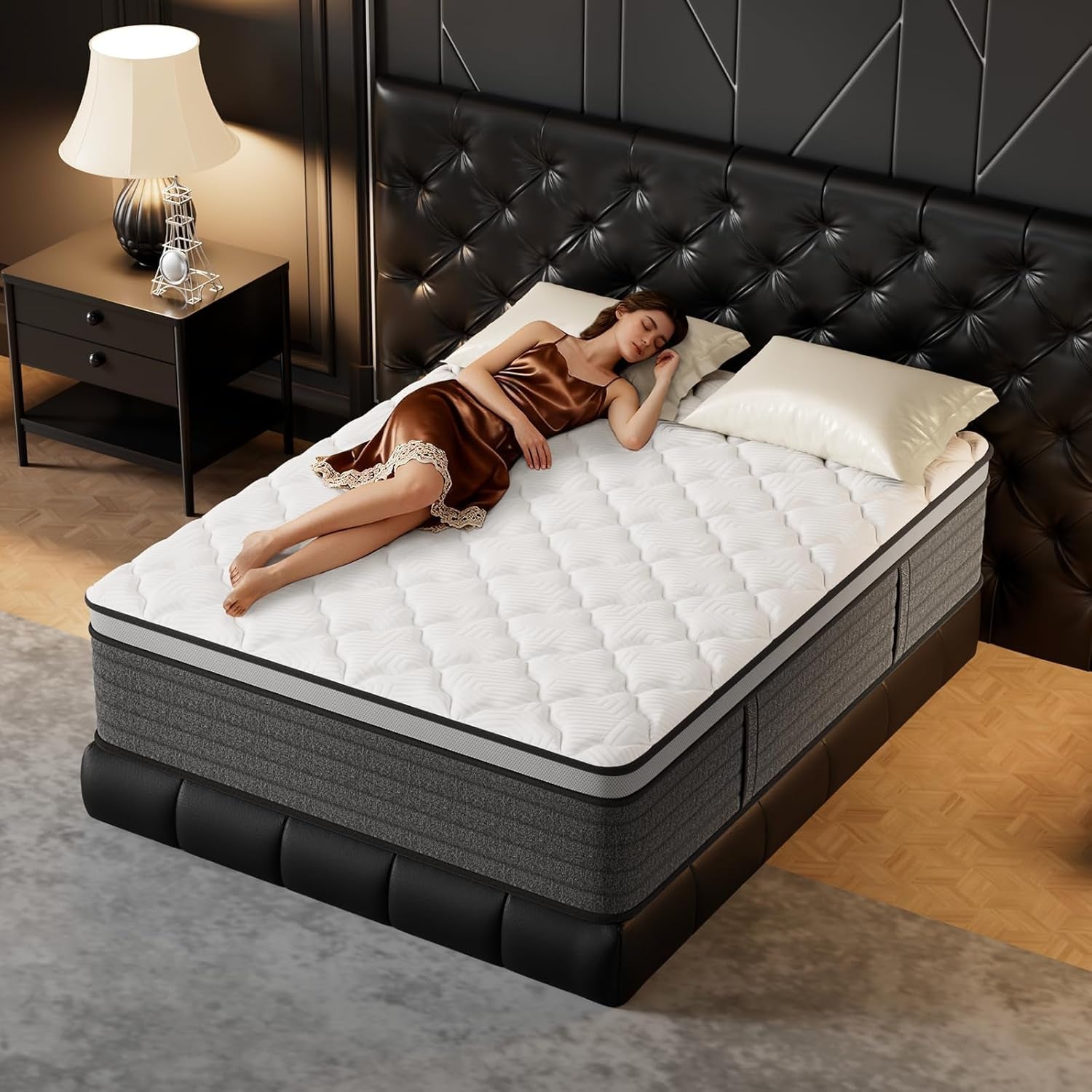 full-mattress-14-inch-hybrid-full-size-gel-memory-foam-mattress-in-a-box-individually-wrapped-pocket-spring-pressure-relief-edge-support-medium-firm