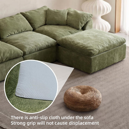 Cloud Couch Sectional, Boneless Modular Sofa for Living Room6
