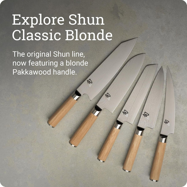 Shun Classic Blonde 8" Kiritsuke Knife6