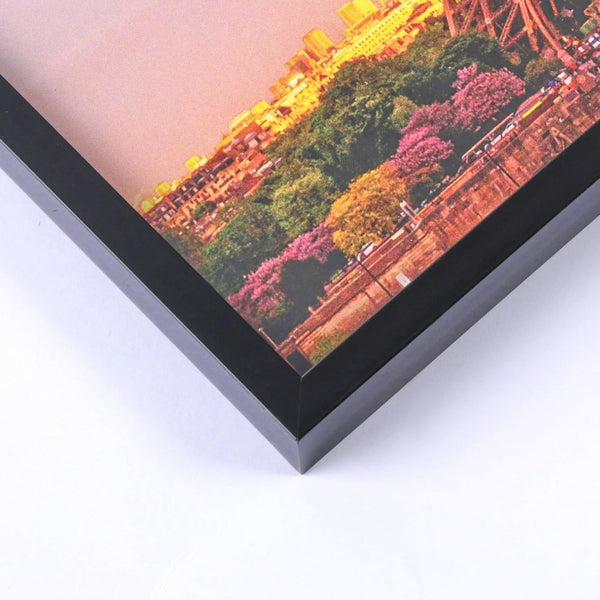 5X7 Picture Frame Glass, Thin Border, Black Photo Frames, 3 Pack9