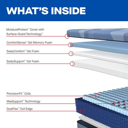 Posturepedic® Pro Haverford 13" Medium Tight Top Hybrid Mattress - Queen7