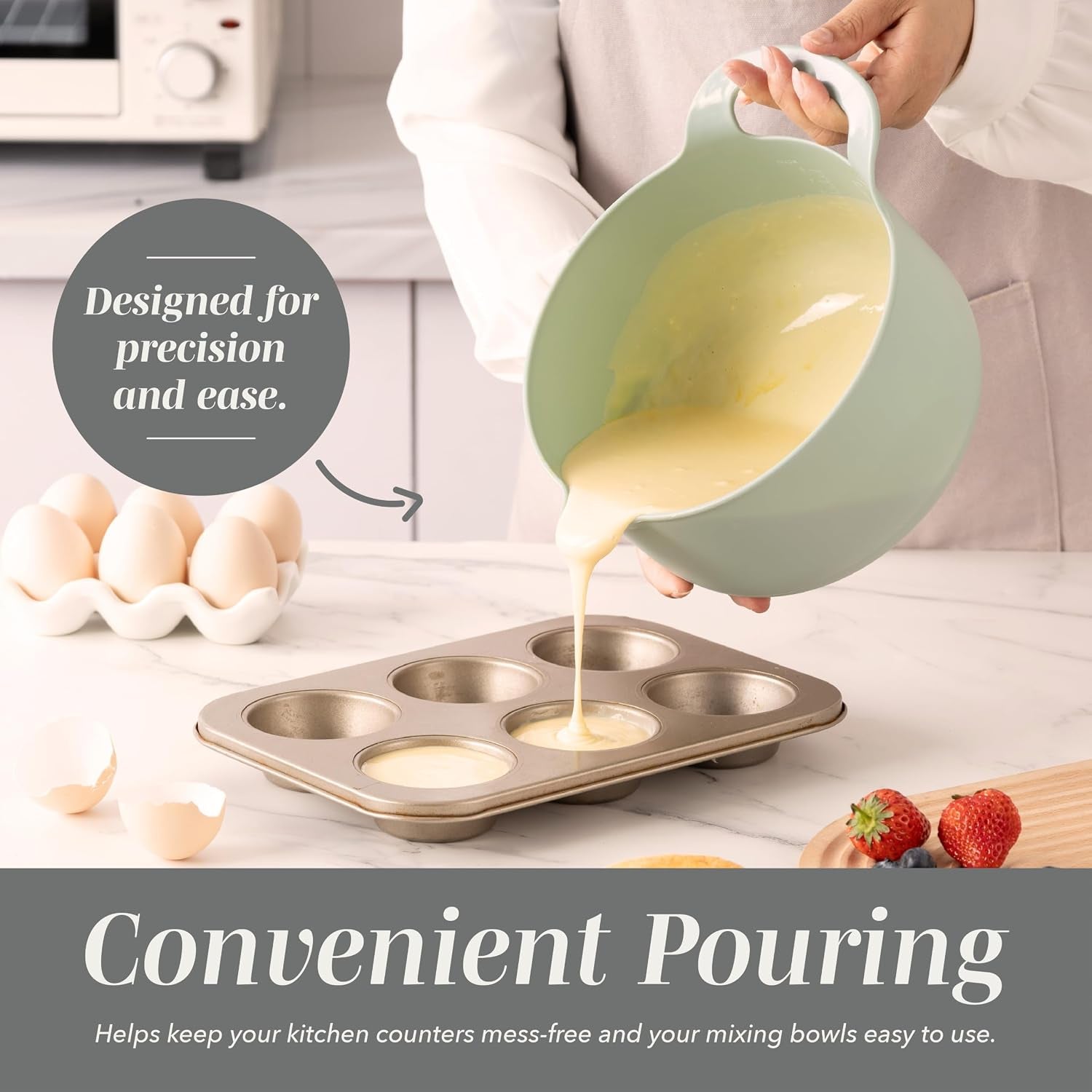 nesting-plastic-mixing-bowl-set-with-pour-spouts-and-handles-mint-4-piece-non-slip