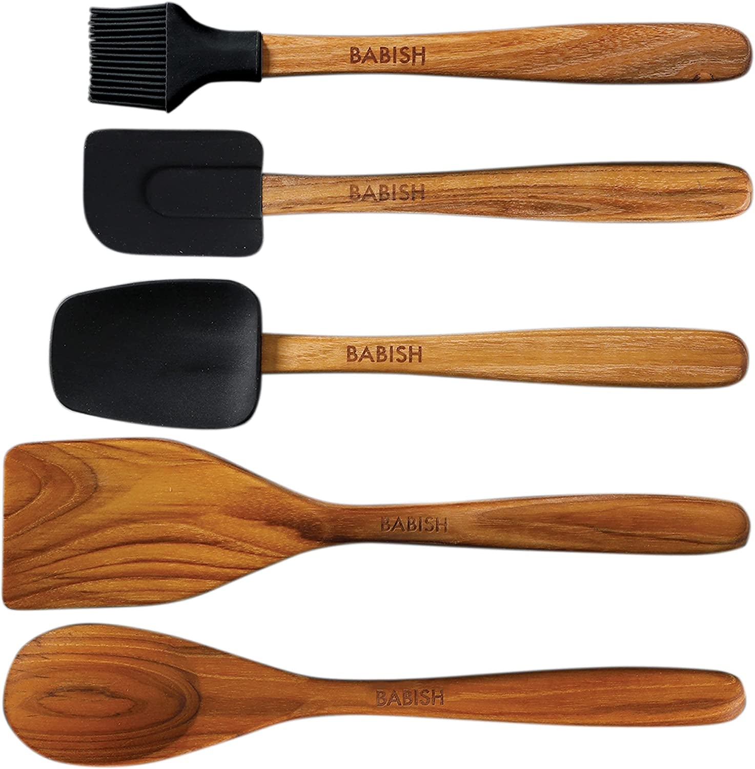 11-piece-essential-teak-wood-silicone-and-stainless-steel-tool-set