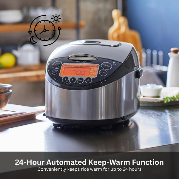 Jkt D10U 5.5 Cup Ih Rice Cooker 12 Menu, Ceramic Pot (Silver) | 12 Cooking Settings8