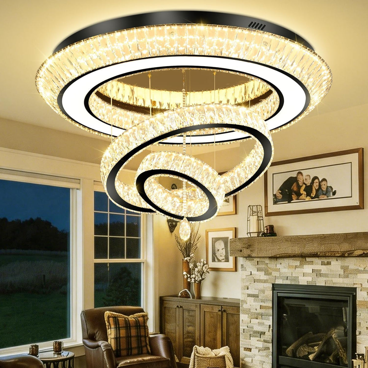 modern-led-ring-chandelier-for-living-room-luxury-3-ring-crystal-chandelier-lighting-40in-black-led-dimmable-flush-mount-chandelier
